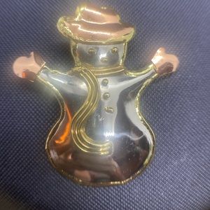 Medal Snowman ⛄️ Broach